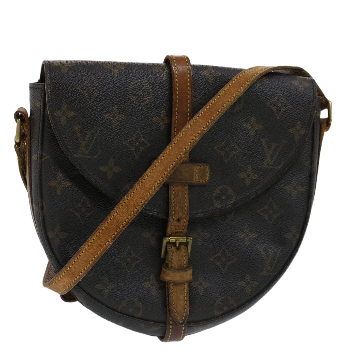 LOUIS VUITTON Monogram Chantilly MM Shoulder Bag M51233 LV Auth rd5692