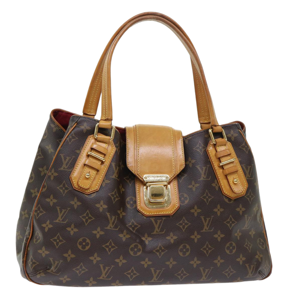 LOUIS VUITTON Monogram Greet Shoulder Bag M55210 LV Auth rd5705