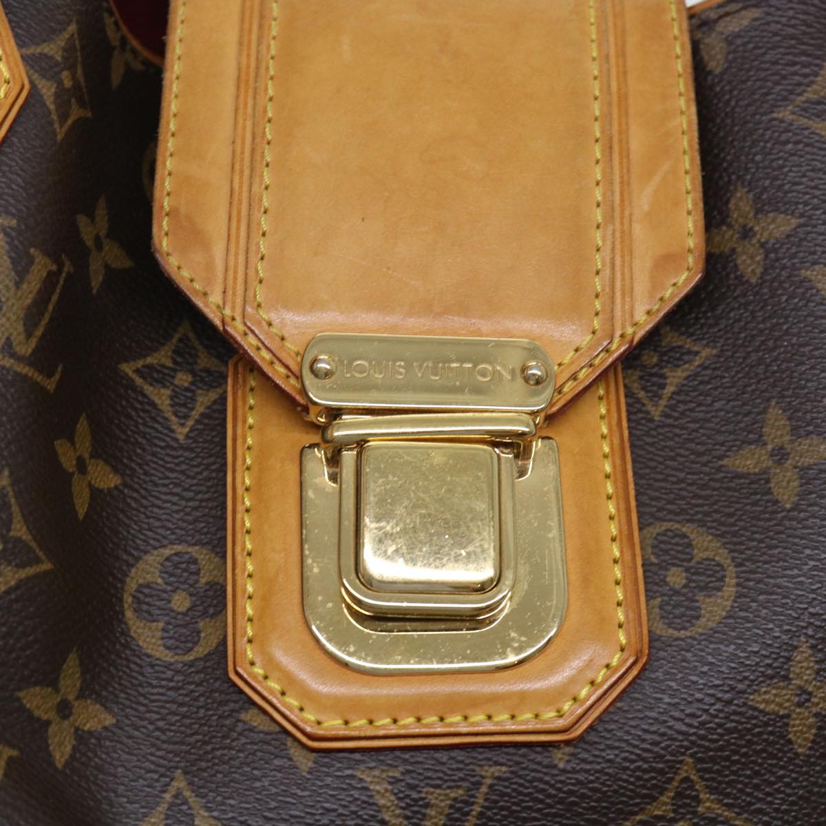 LOUIS VUITTON Monogram Greet Shoulder Bag M55210 LV Auth rd5705