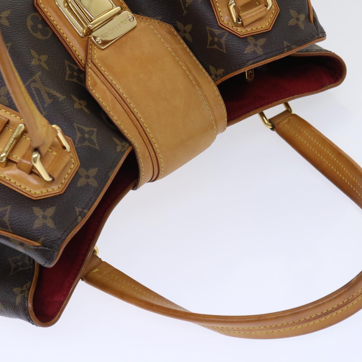 LOUIS VUITTON Monogram Greet Shoulder Bag M55210 LV Auth rd5705