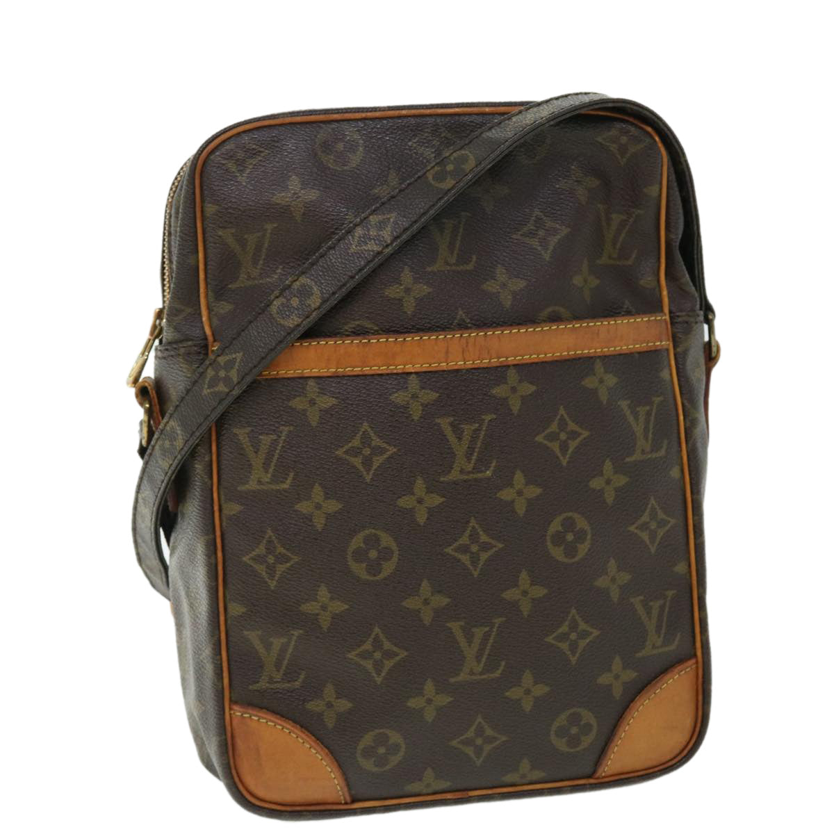 LOUIS VUITTON Monogram Danube MM Shoulder Bag M45264 LV Auth rd5715