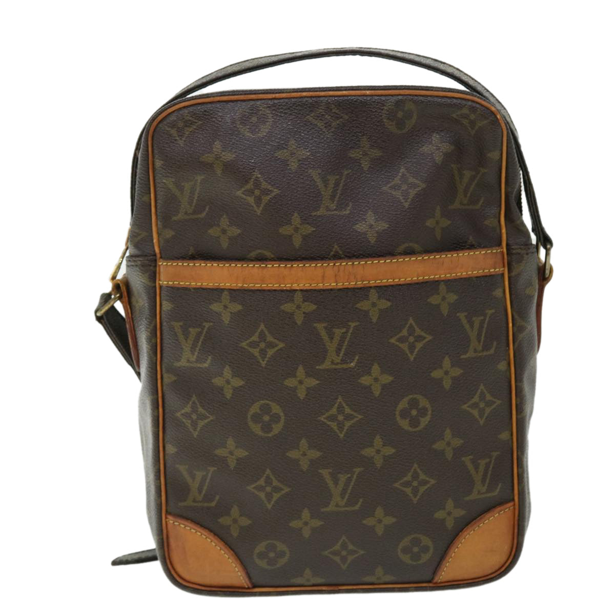 LOUIS VUITTON Monogram Danube MM Shoulder Bag M45264 LV Auth rd5715