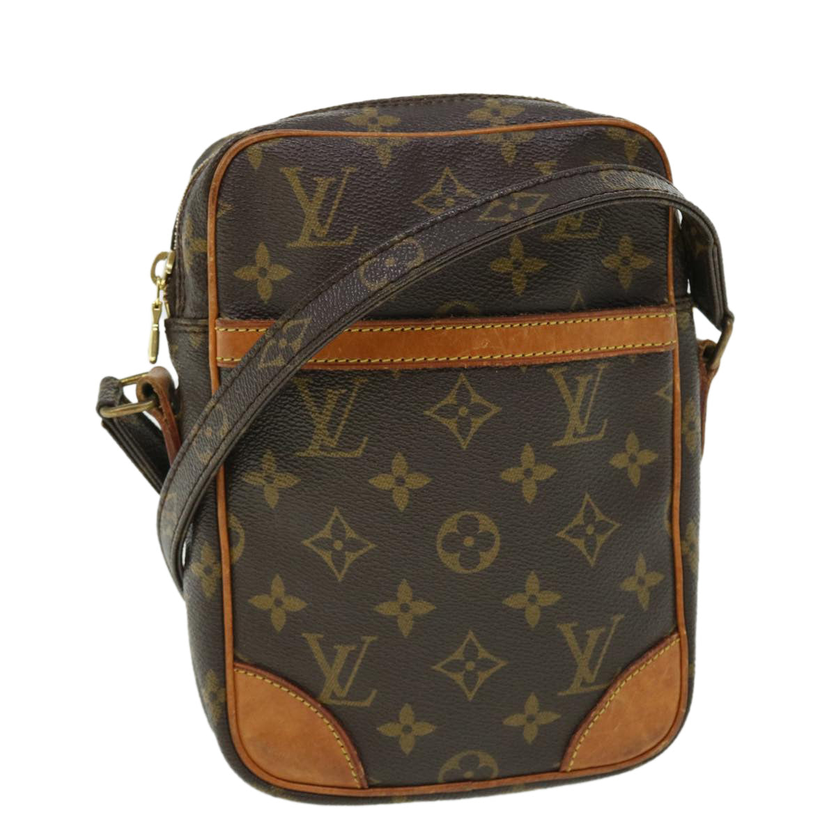 LOUIS VUITTON Monogram Danube Shoulder Bag M45266 LV Auth rd5716