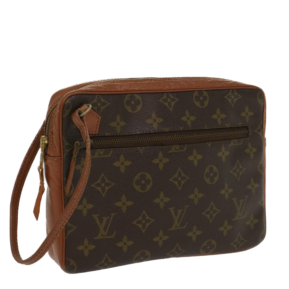 LOUIS VUITTON Monogram Pochette Sports Clutch Bag No.183 LV Auth rd5717