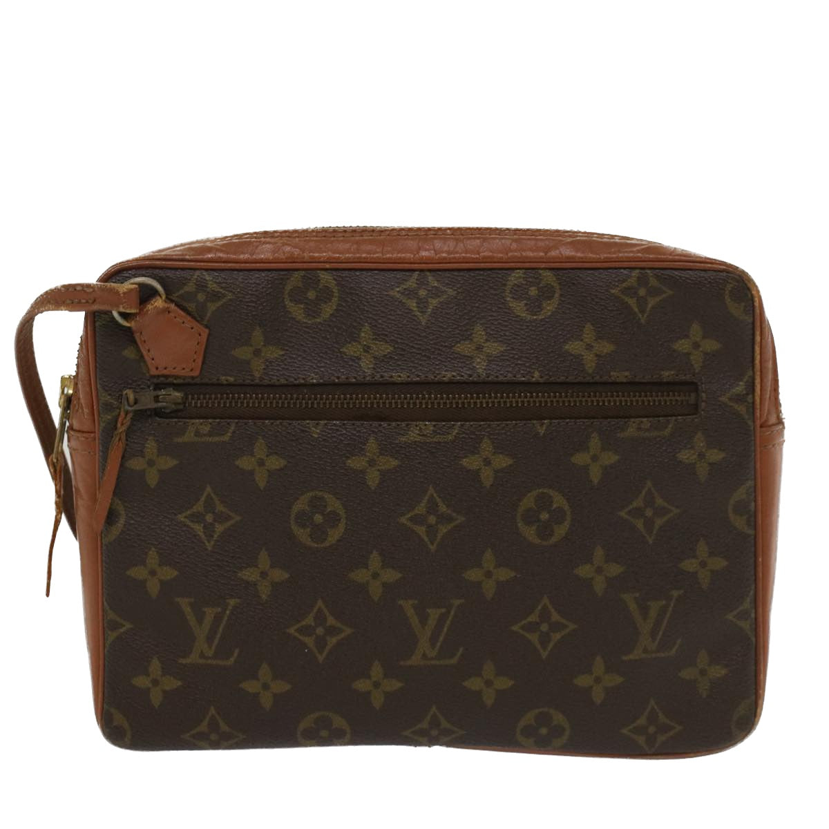 LOUIS VUITTON Monogram Pochette Sports Clutch Bag No.183 LV Auth rd5717