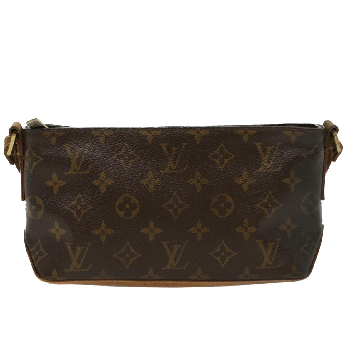 LOUIS VUITTON Monogram Trotteur Shoulder Bag M51240 LV Auth rd5721