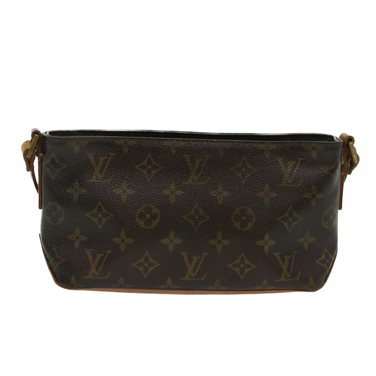 LOUIS VUITTON Monogram Trotteur Shoulder Bag M51240 LV Auth rd5721