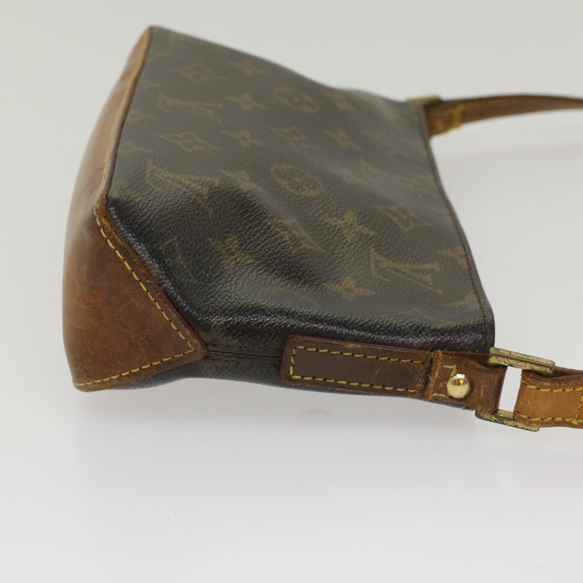 LOUIS VUITTON Monogram Trotteur Shoulder Bag M51240 LV Auth rd5721