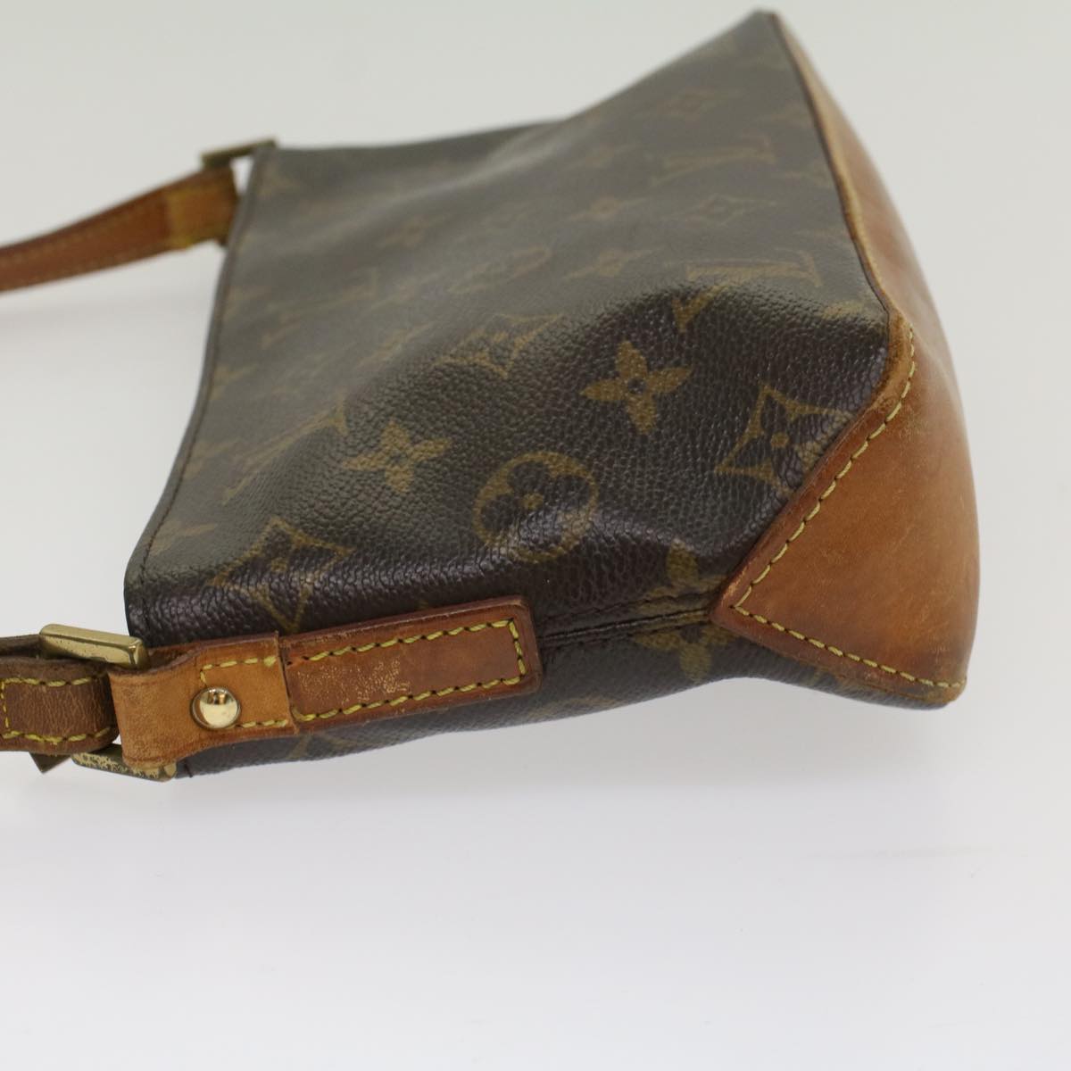 LOUIS VUITTON Monogram Trotteur Shoulder Bag M51240 LV Auth rd5721