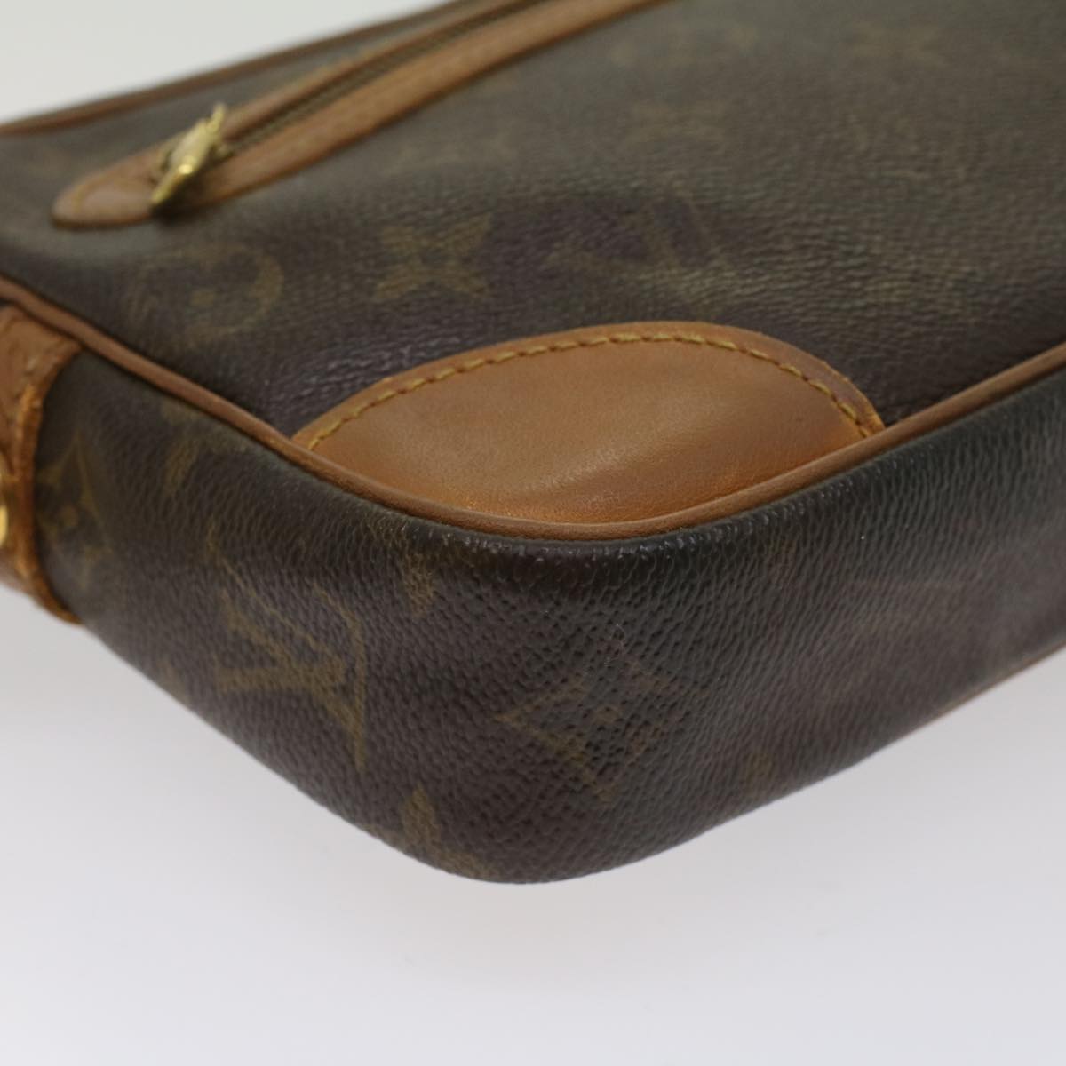 LOUIS VUITTON Monogram Marly Dragonne GM Clutch Bag M51825 LV Auth rd5727