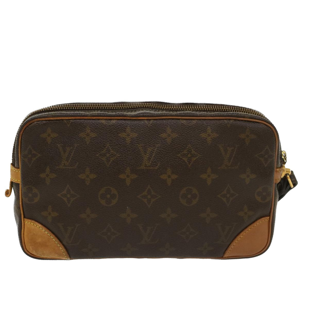 LOUIS VUITTON Monogram Marly Dragonne GM Clutch Bag M51825 LV Auth rd5727 - 0