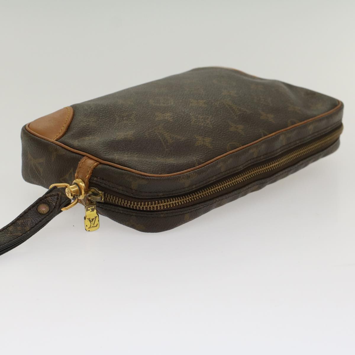 LOUIS VUITTON Monogram Marly Dragonne GM Clutch Bag M51825 LV Auth rd5727