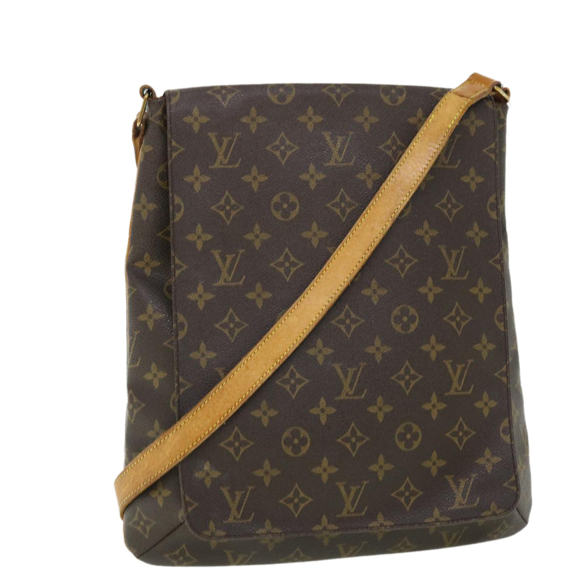 LOUIS VUITTON Monogram Musette Shoulder Bag M51256 LV Auth rd5736