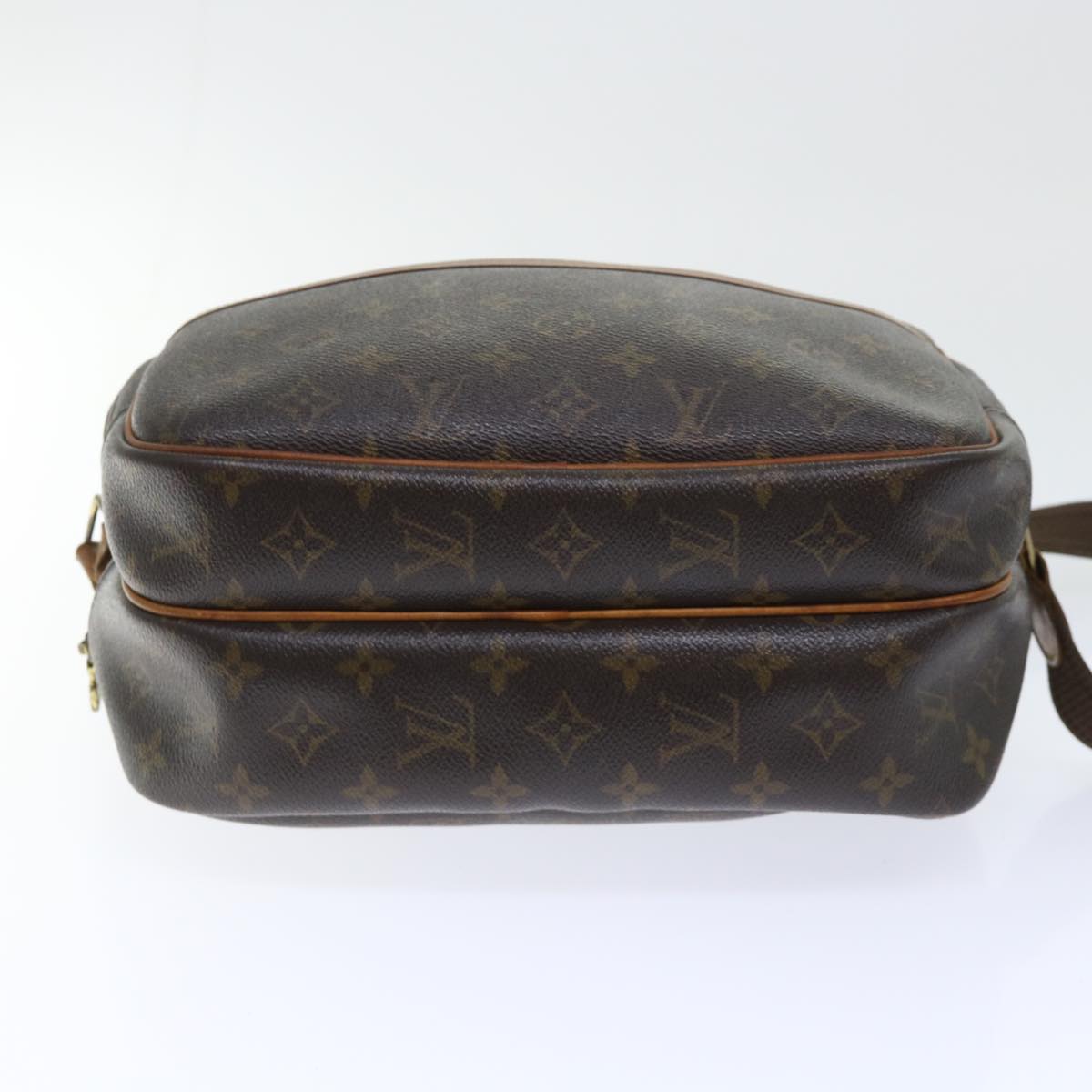 LOUIS VUITTON Monogram Reporter PM Shoulder Bag M45254 LV Auth rd5747