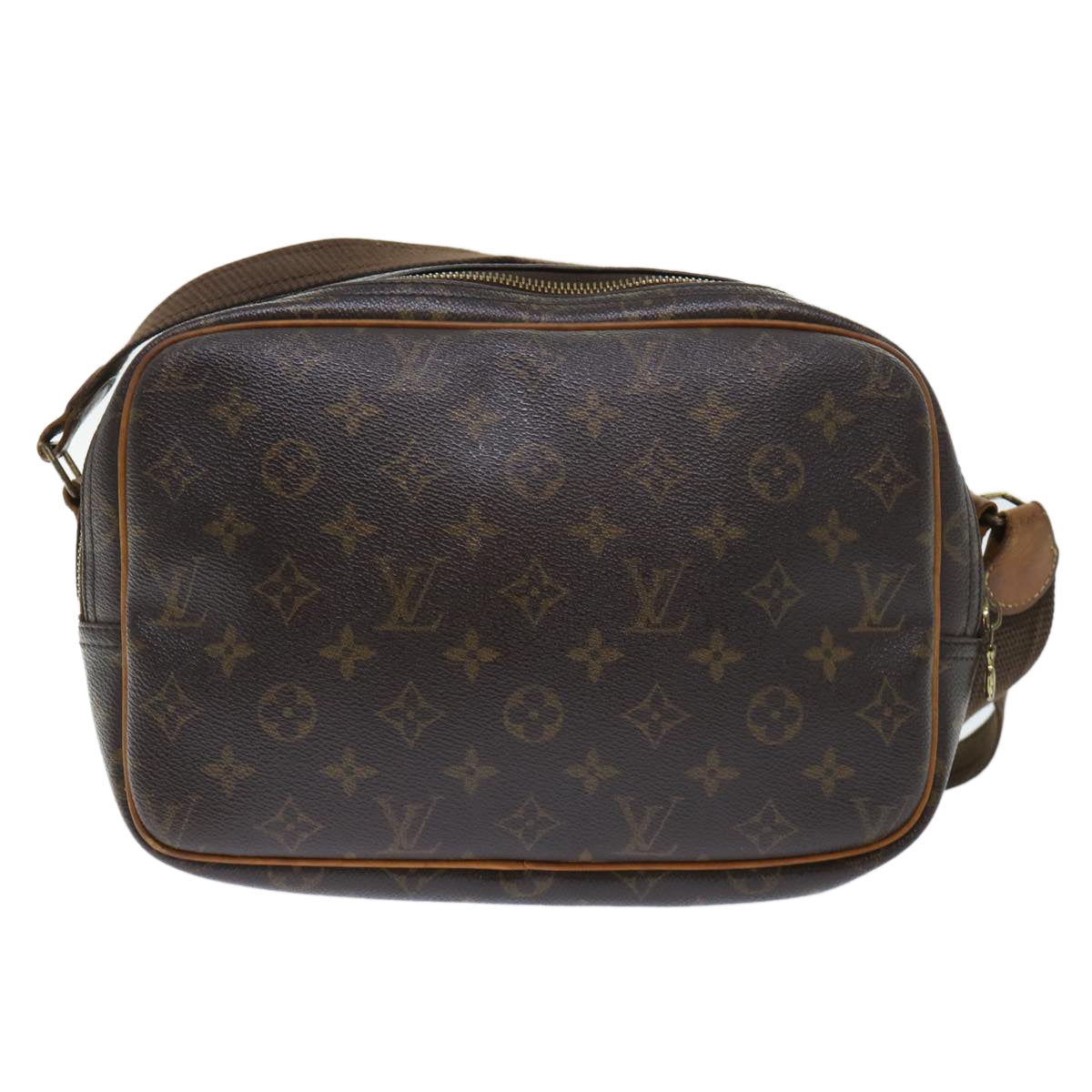 LOUIS VUITTON Monogram Reporter PM Shoulder Bag M45254 LV Auth rd5747 - 0