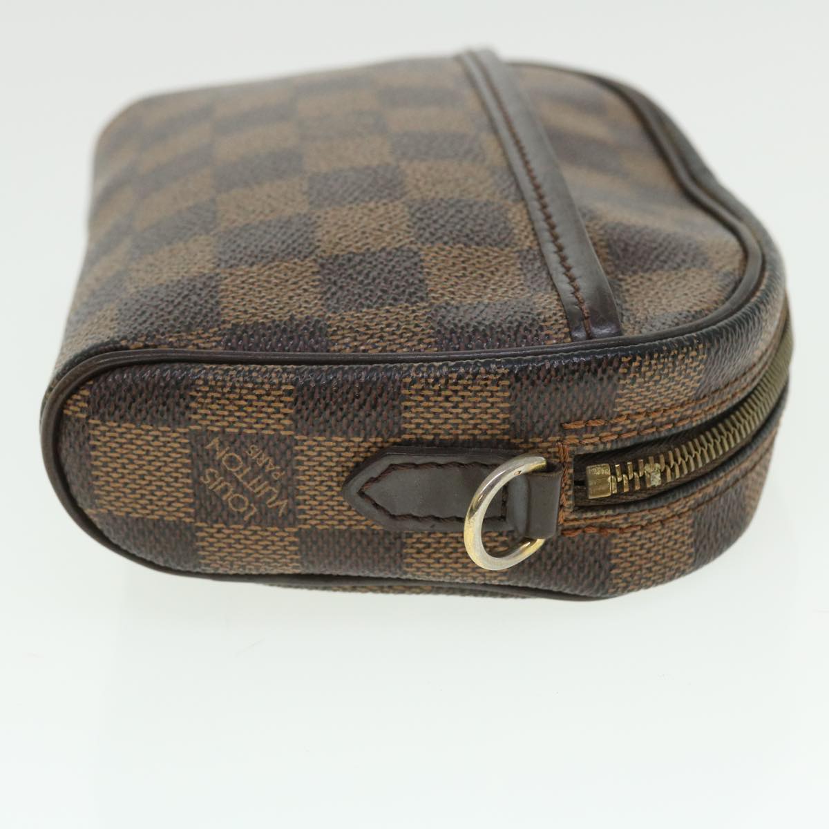 LOUIS VUITTON Damier Ebene Pochette Ipanema Shoulder Bag N51296 LV Auth rd5756