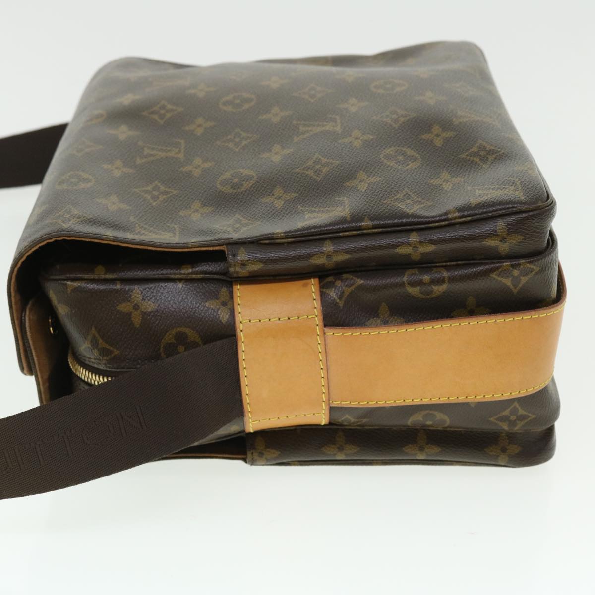 LOUIS VUITTON Monogram Naviglio Shoulder Bag SPO M50205 LV Auth rd5765