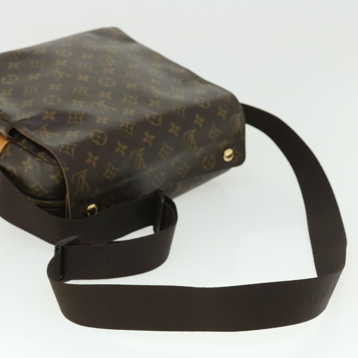 LOUIS VUITTON Monogram Naviglio Shoulder Bag SPO M50205 LV Auth rd5765