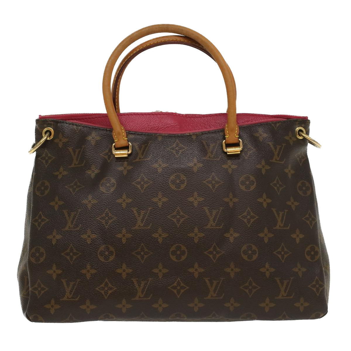 LOUIS VUITTON Monogram Pallas Hand Bag M40466 LV Auth rd5766 - 0