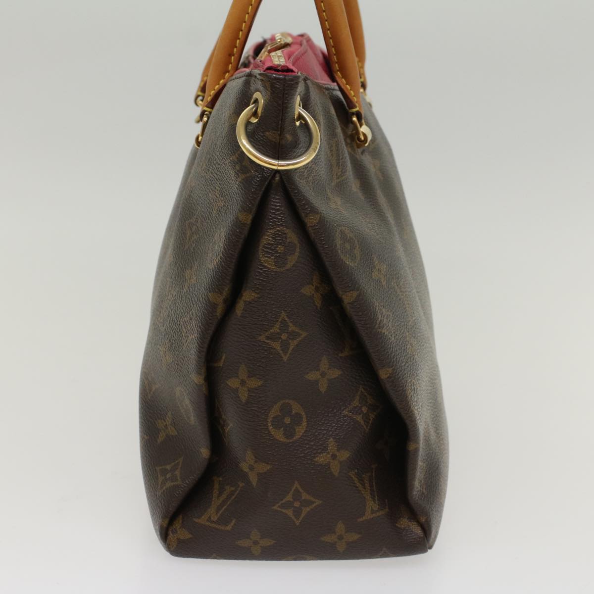 LOUIS VUITTON Monogram Pallas Hand Bag M40466 LV Auth rd5766