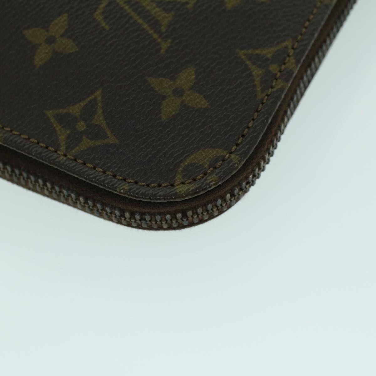 LOUIS VUITTON Monogram Poche Document Briefcase Vintage M53400 LV Auth rd5769