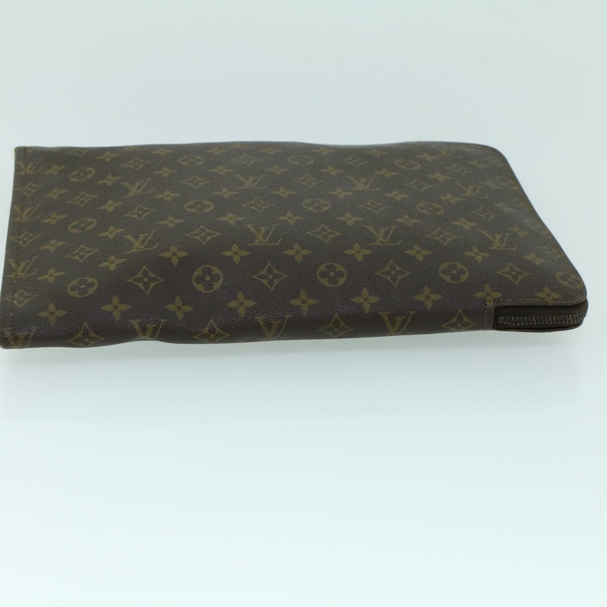 LOUIS VUITTON Monogram Poche Document Briefcase Vintage M53400 LV Auth rd5769