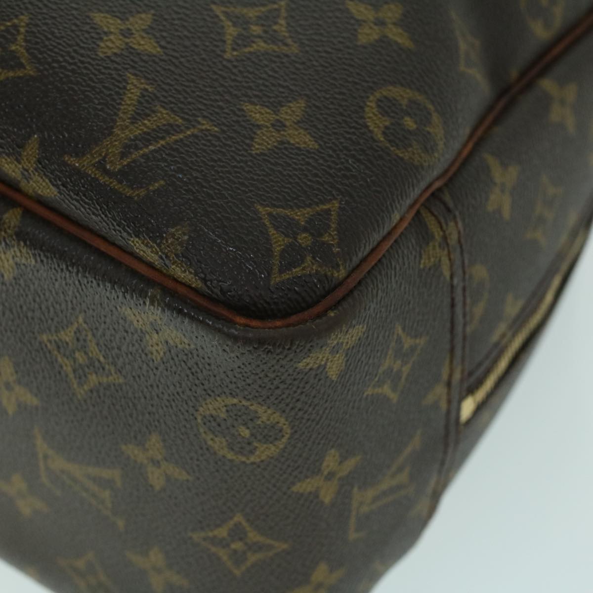 LOUIS VUITTON Monogram Deauville Hand Bag M47270 LV Auth rd5771