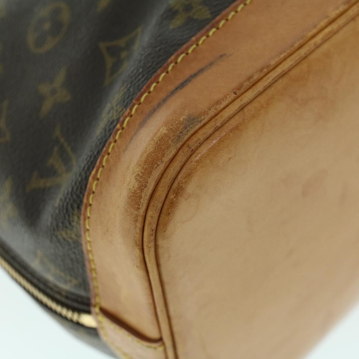 LOUIS VUITTON Monogram Alma Hand Bag M51130 LV Auth rd5772