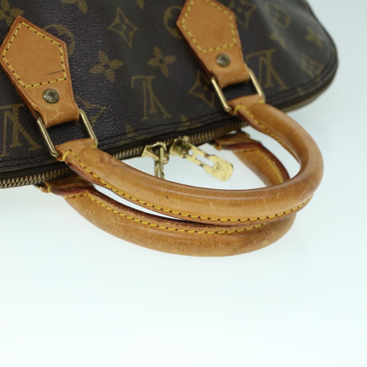 LOUIS VUITTON Monogram Alma Hand Bag M51130 LV Auth rd5772