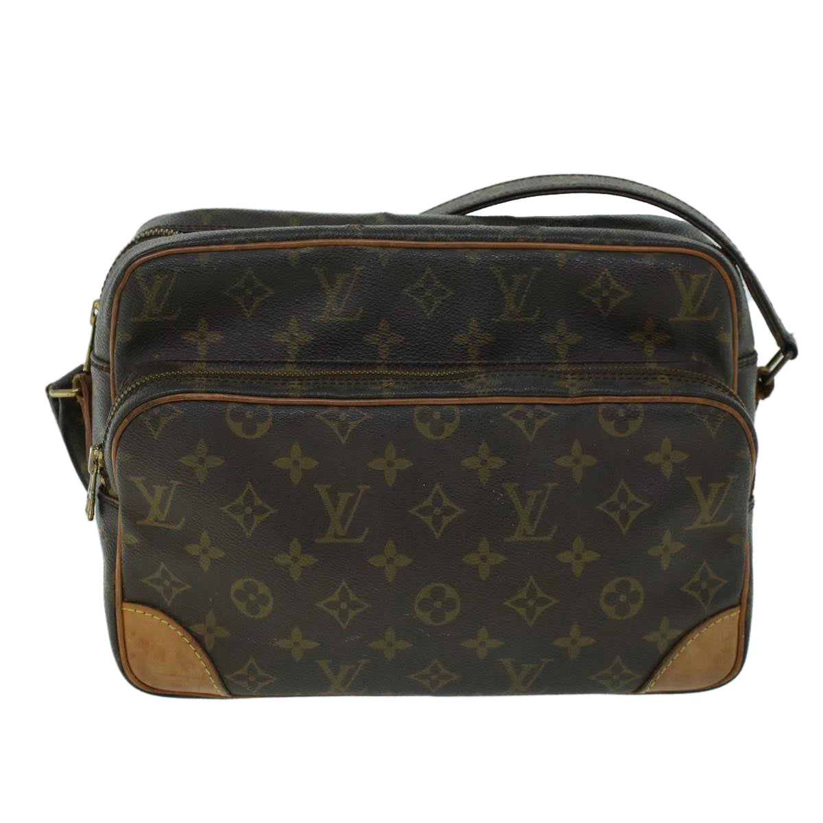 LOUIS VUITTON Monogram Nile Shoulder Bag M45244 LV Auth rd5774