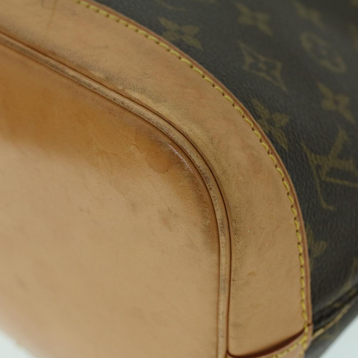 LOUIS VUITTON Monogram Alma Hand Bag M51130 LV Auth rd5776