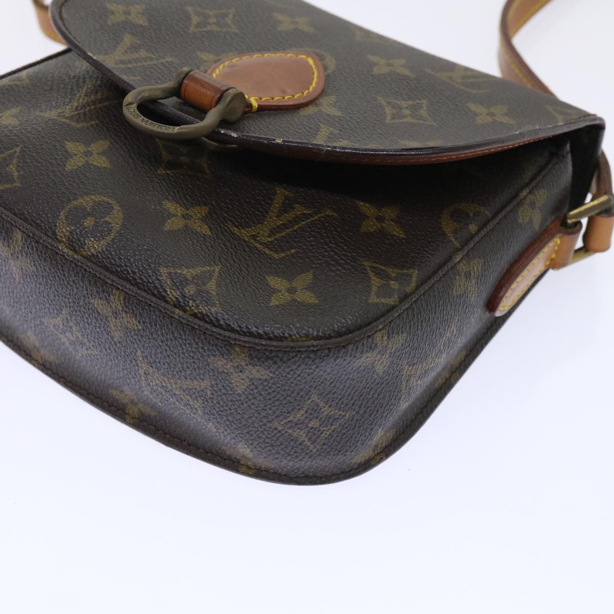 LOUIS VUITTON Monogram Saint Cloud PM Shoulder Bag M51244 LV Auth rd5777