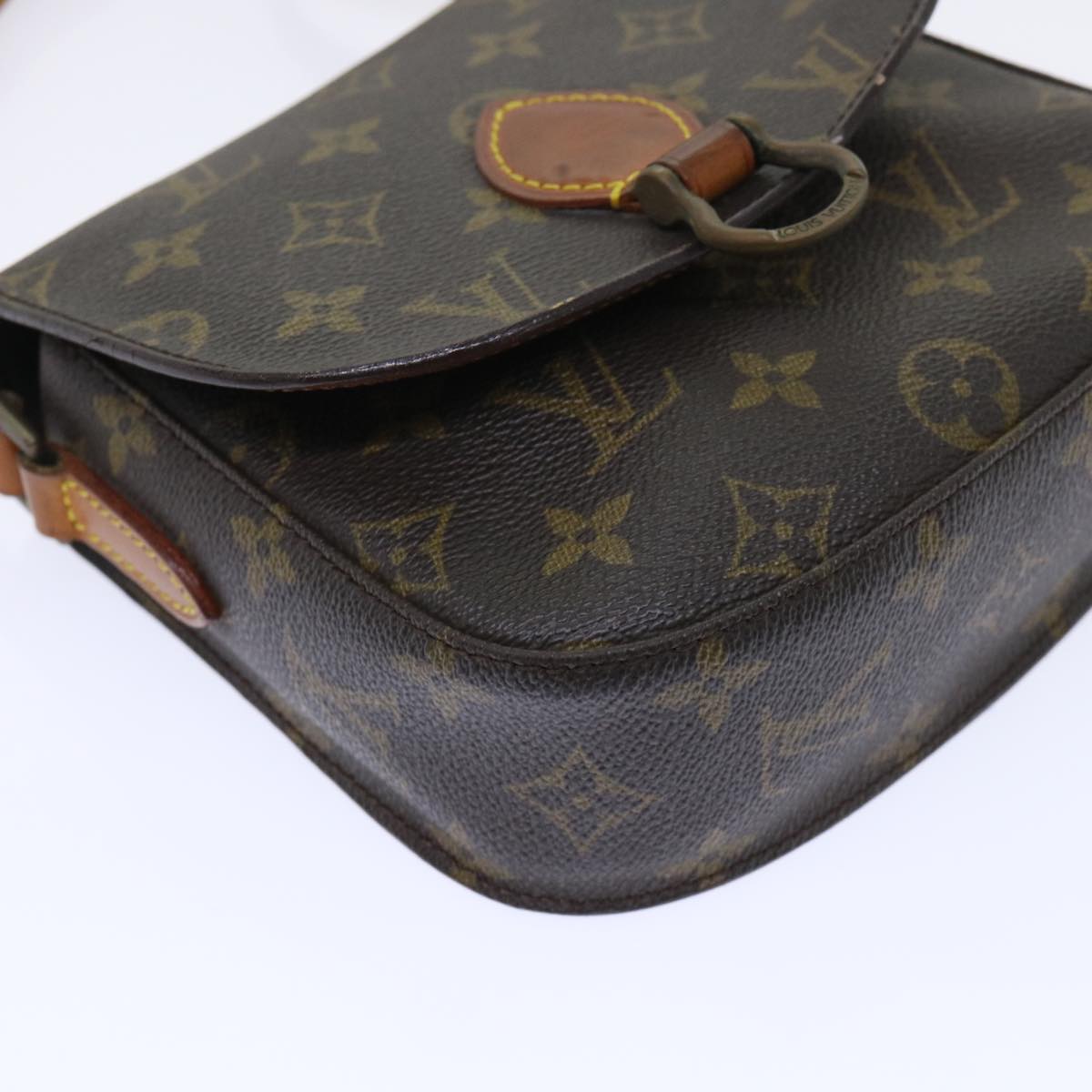 LOUIS VUITTON Monogram Saint Cloud PM Shoulder Bag M51244 LV Auth rd5777