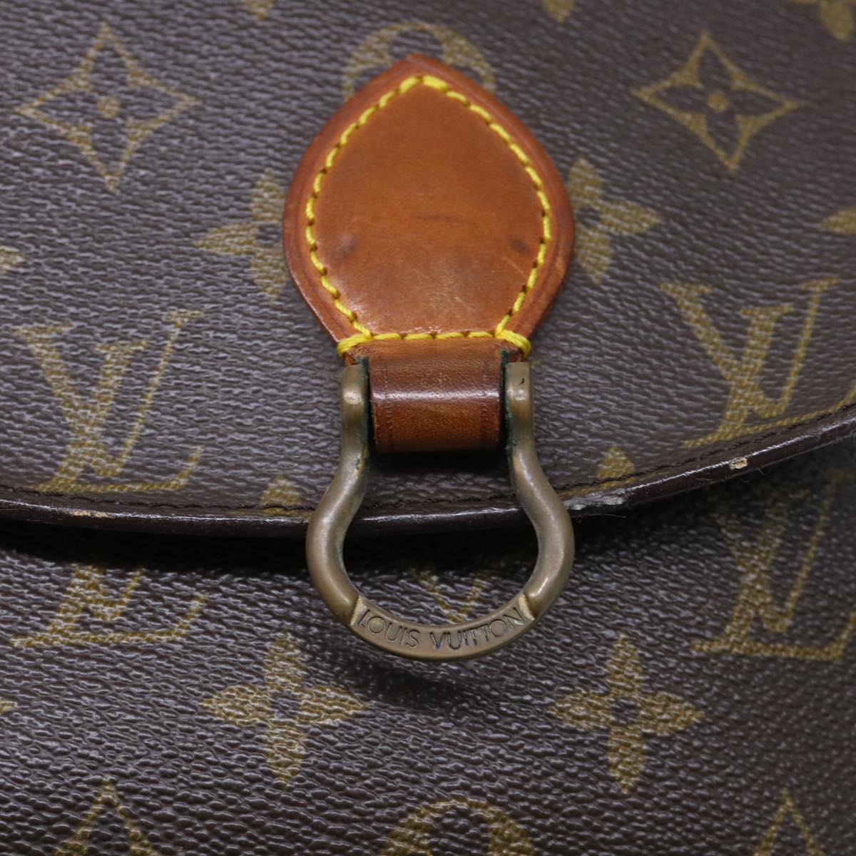 LOUIS VUITTON Monogram Saint Cloud PM Shoulder Bag M51244 LV Auth rd5777