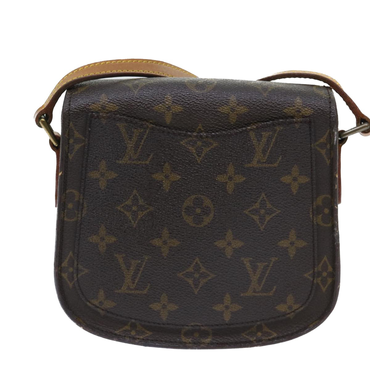 LOUIS VUITTON Monogram Saint Cloud PM Shoulder Bag M51244 LV Auth rd5777