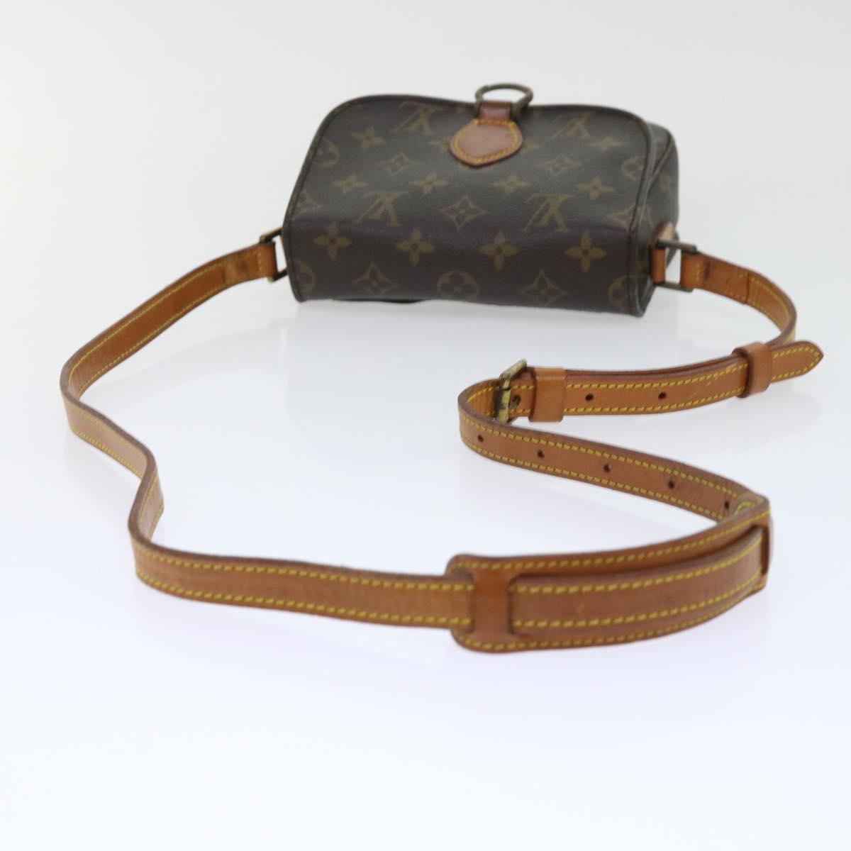 LOUIS VUITTON Monogram Saint Cloud PM Shoulder Bag M51244 LV Auth rd5777