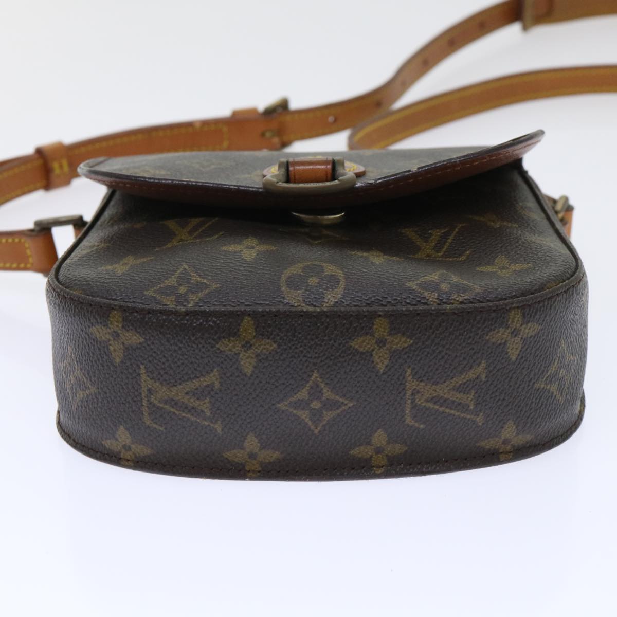 LOUIS VUITTON Monogram Saint Cloud PM Shoulder Bag M51244 LV Auth rd5777