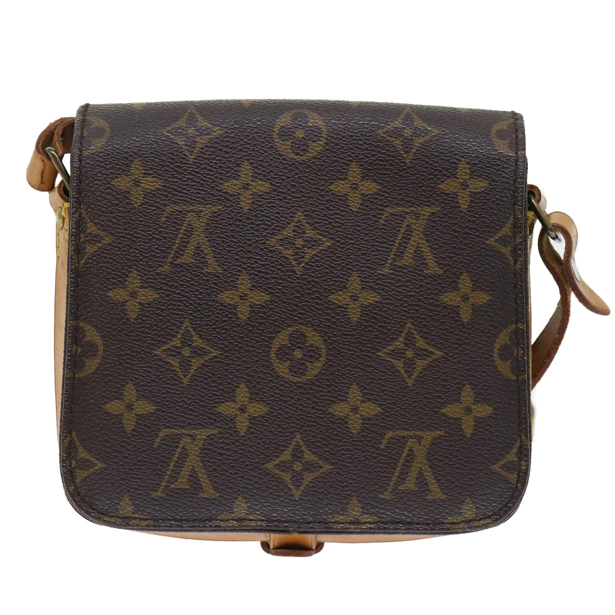 LOUIS VUITTON Monogram Cartouchiere PM Shoulder Bag M51254 LV Auth rd5779