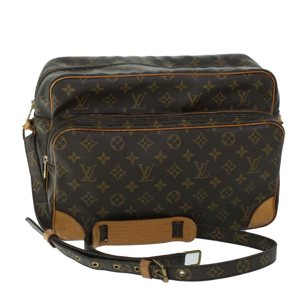 LOUIS VUITTON Monogram Nile GM Shoulder Bag M45242 LV Auth rd5784