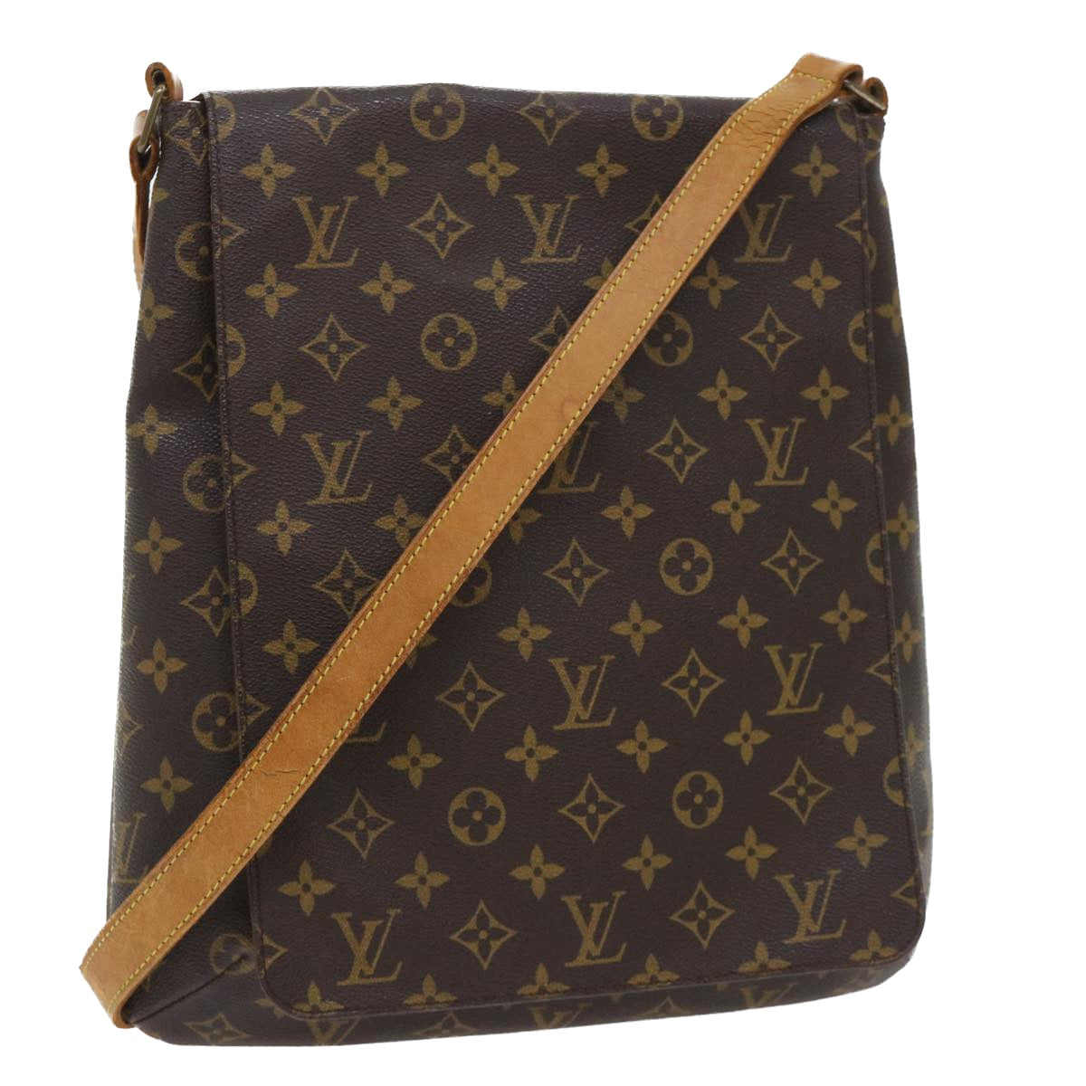 LOUIS VUITTON Monogram Musette Shoulder Bag M51256 LV Auth rd5787