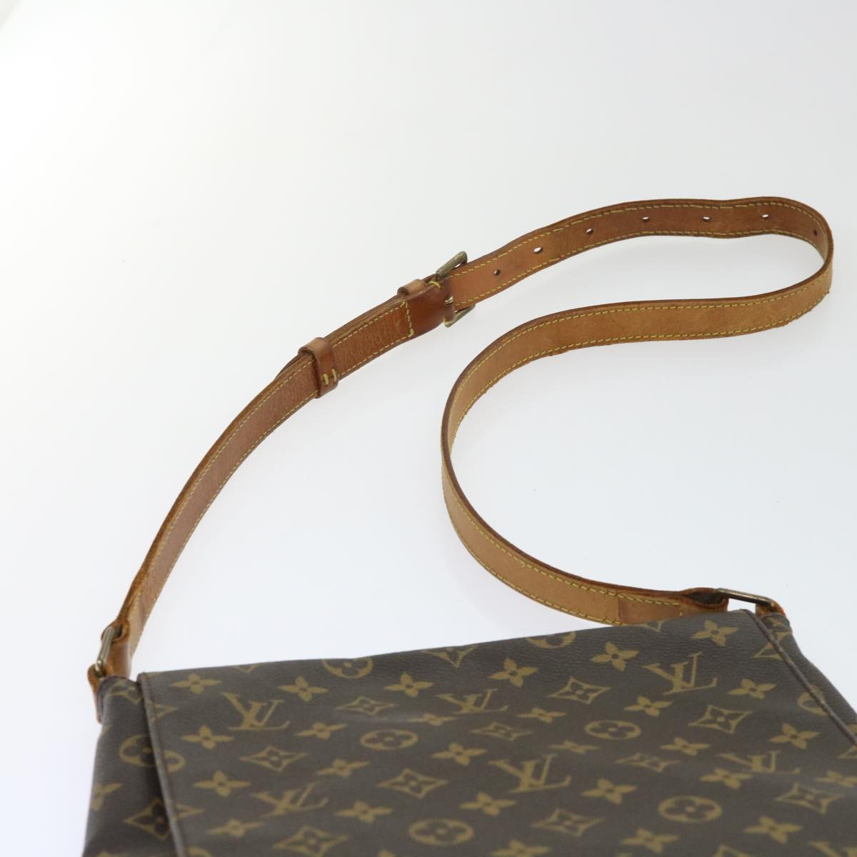 LOUIS VUITTON Monogram Musette Shoulder Bag M51256 LV Auth rd5787