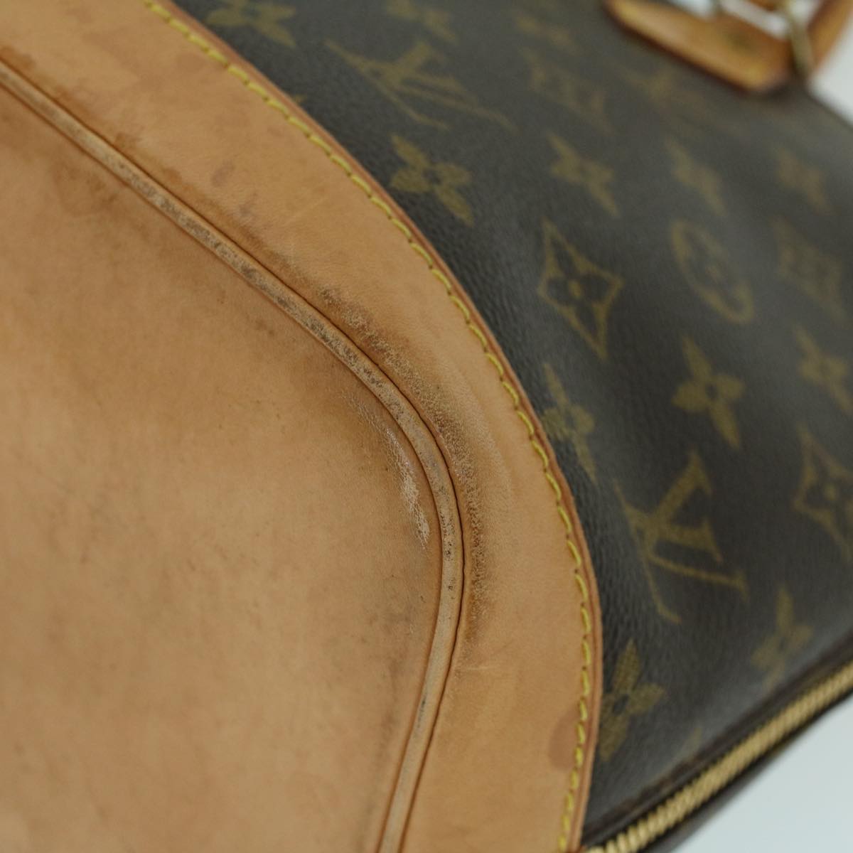 LOUIS VUITTON Monogram Alma Hand Bag M51130 LV Auth rd5795