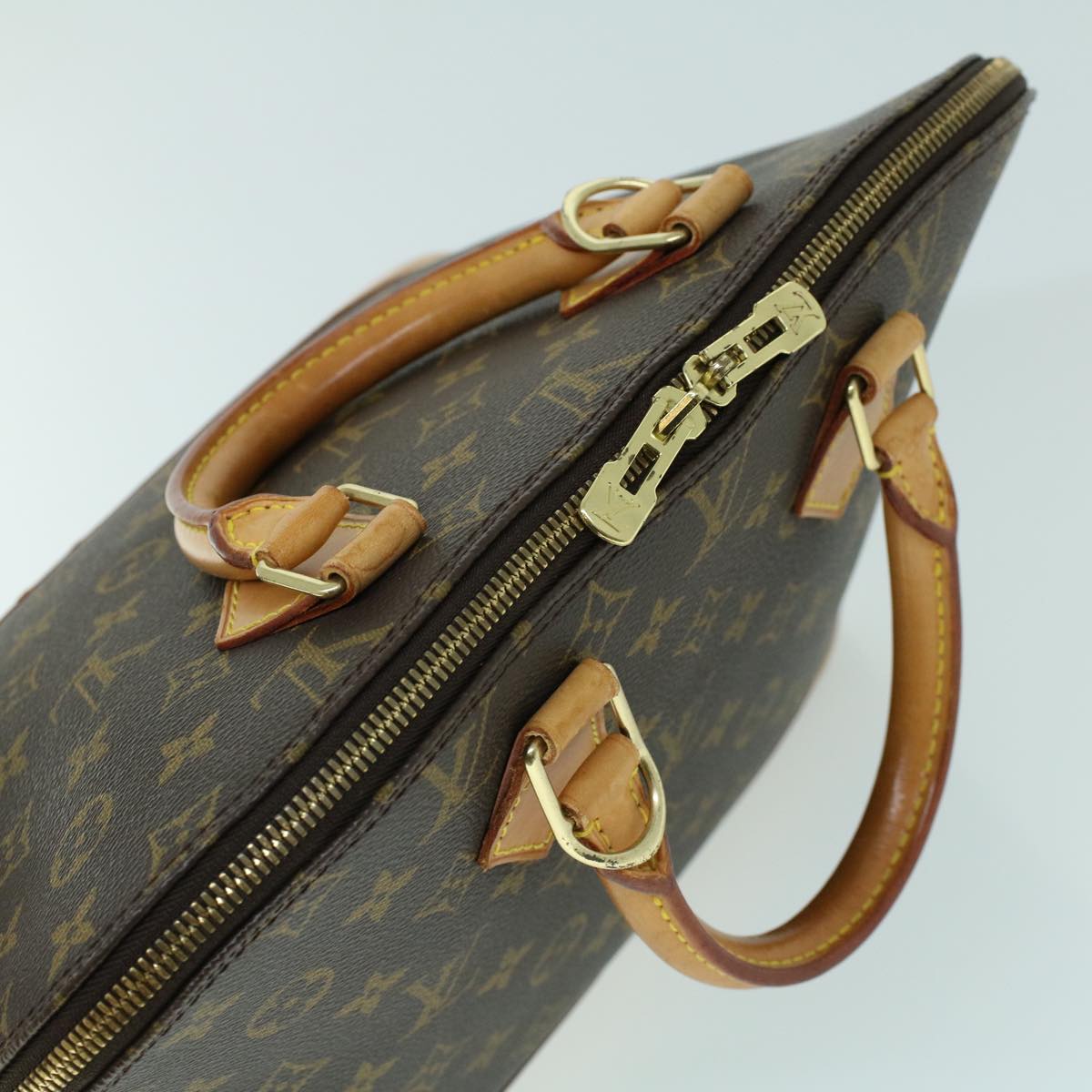 LOUIS VUITTON Monogram Alma Hand Bag M51130 LV Auth rd5795