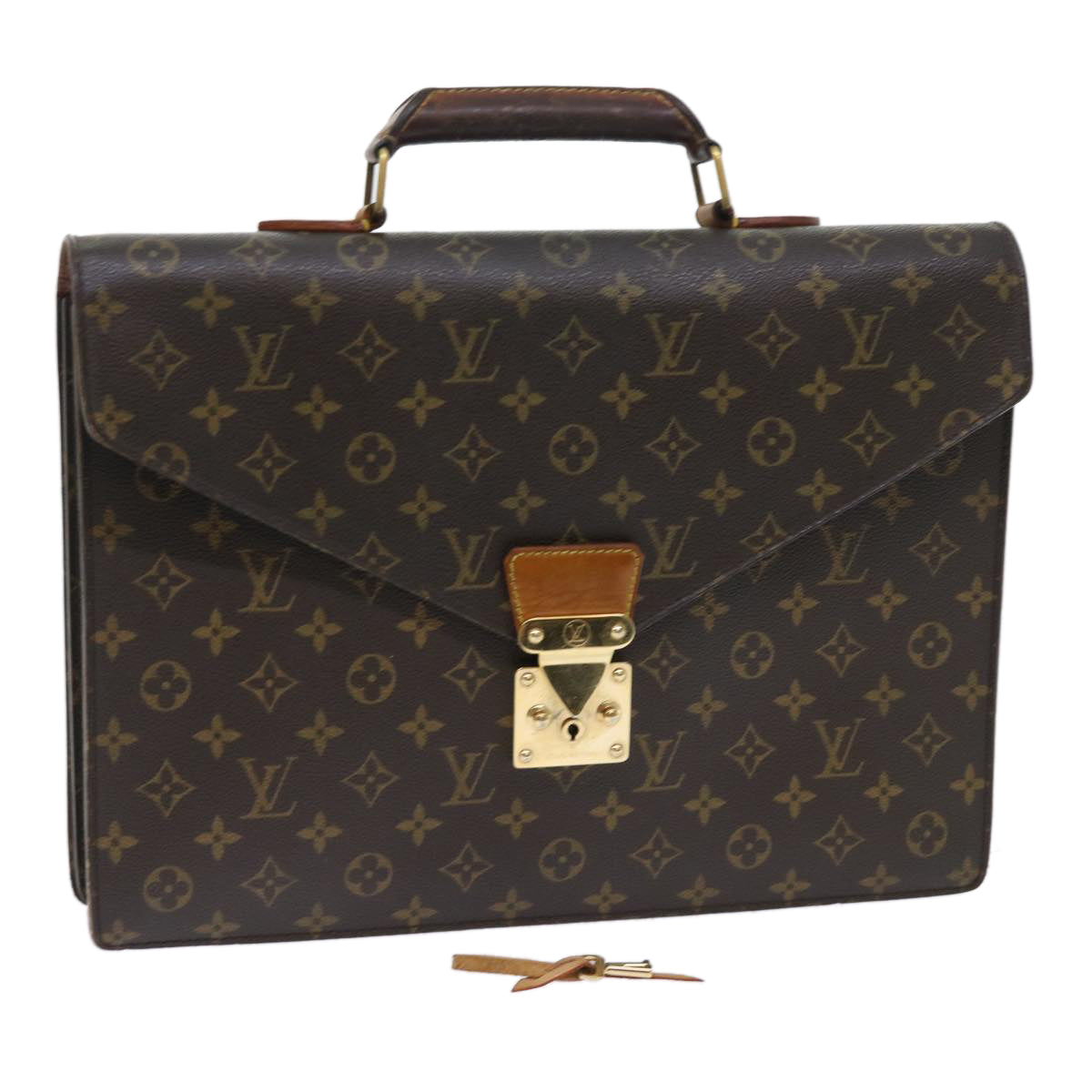 LOUIS VUITTON Monogram Serviette Conseiller Briefcase M53331 LV Auth rd5799