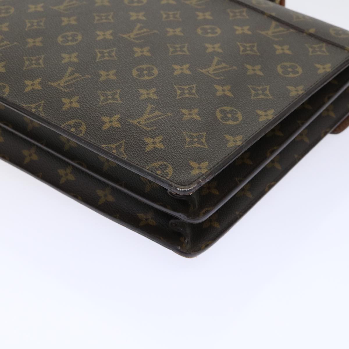 LOUIS VUITTON Monogram Serviette Conseiller Briefcase M53331 LV Auth rd5799