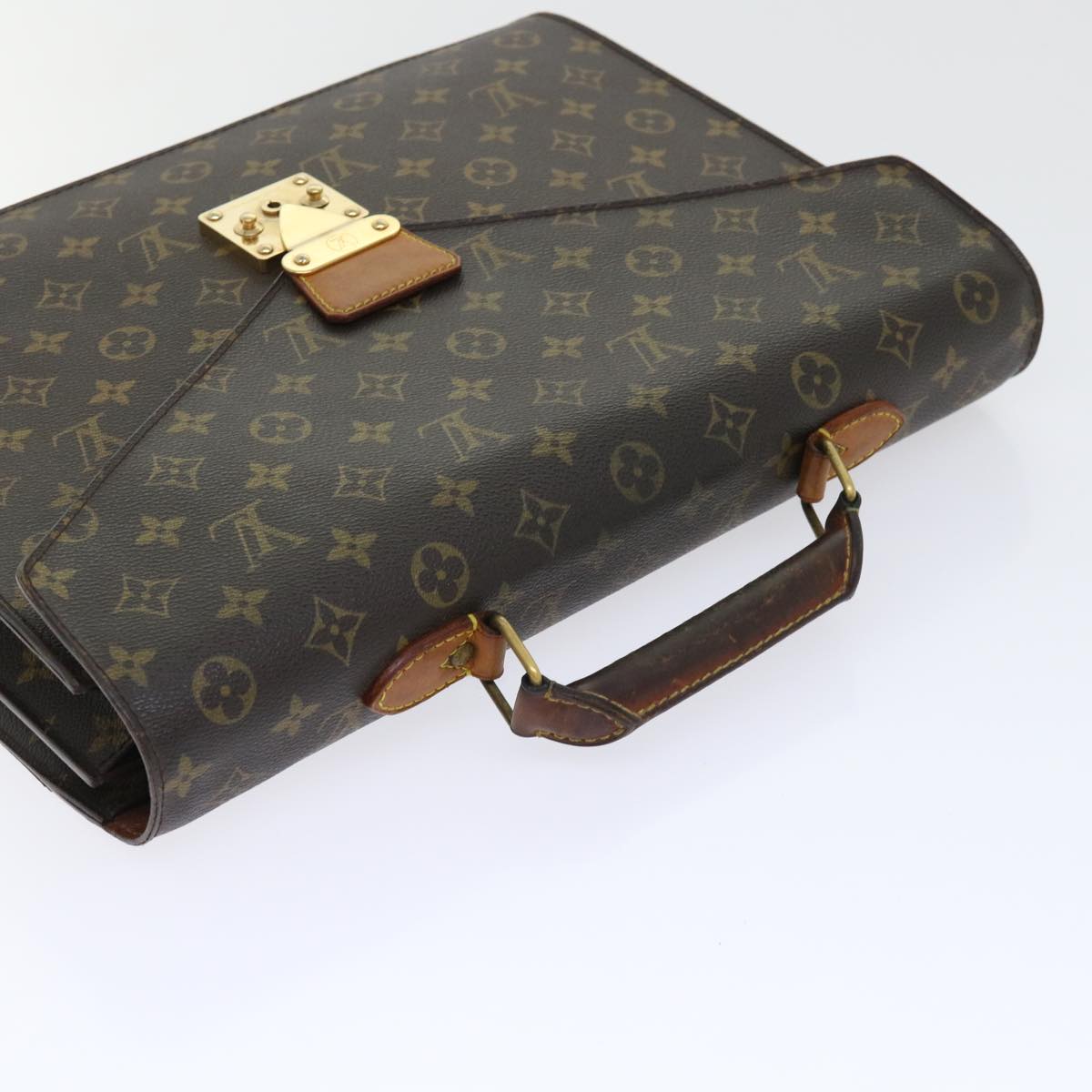 LOUIS VUITTON Monogram Serviette Conseiller Briefcase M53331 LV Auth rd5799