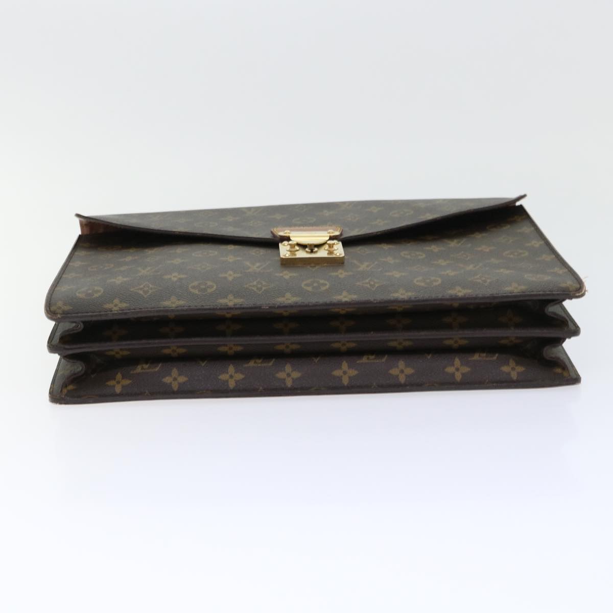 LOUIS VUITTON Monogram Serviette Conseiller Briefcase M53331 LV Auth rd5799