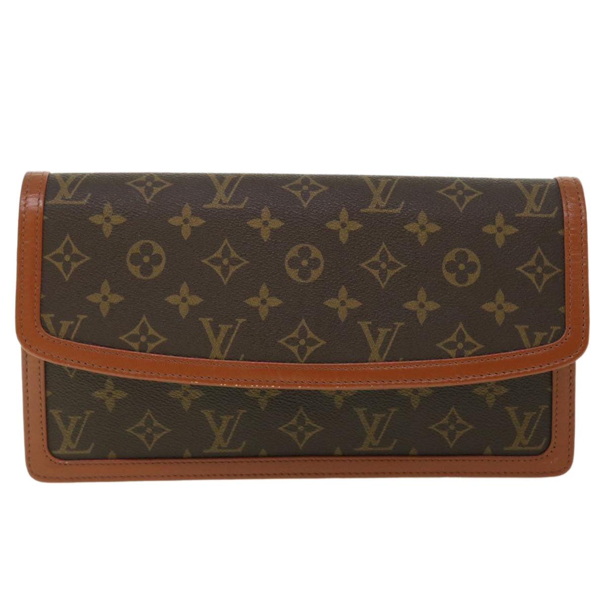 LOUIS VUITTON Monogram Pochette Dam GM Clutch Bag M51810 LV Auth rd5815