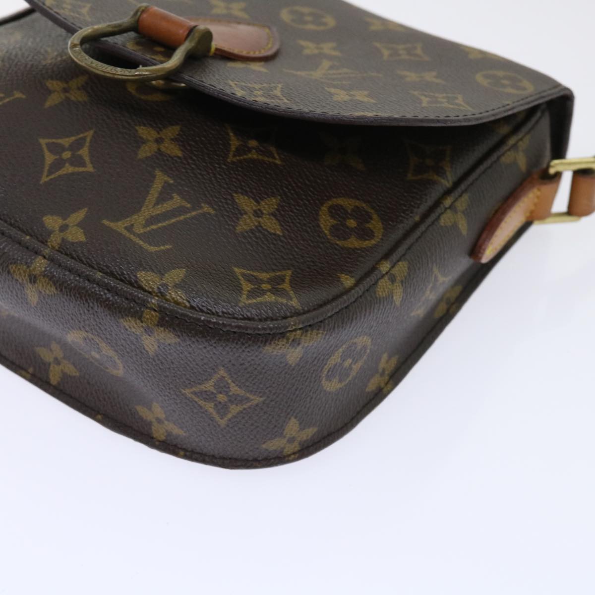 LOUIS VUITTON Monogram Saint Cloud MM Shoulder Bag M51243 LV Auth rd5819