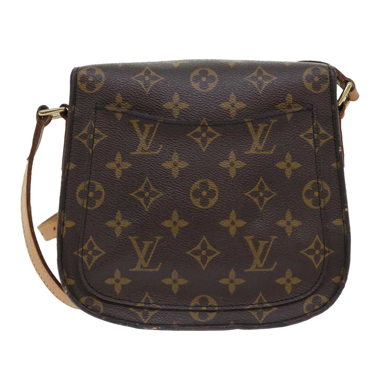 LOUIS VUITTON Monogram Saint Cloud MM Shoulder Bag M51243 LV Auth rd5819 - 0